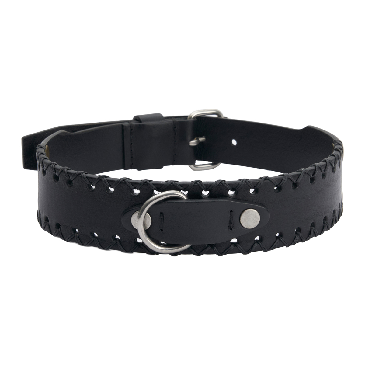 Collares de piel fabricados a mano para mascotas