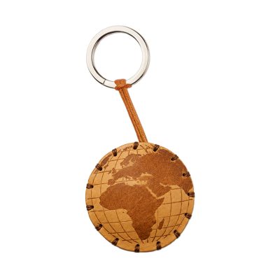 Llavero de piel Mappamondo